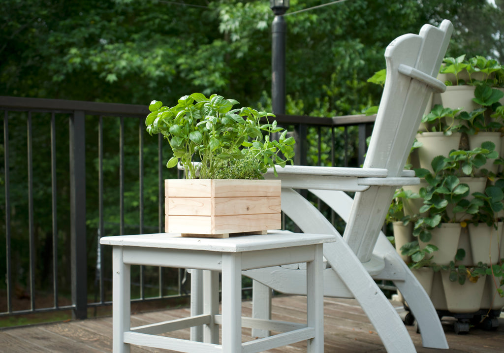 Small Cedar Planter Box image 1