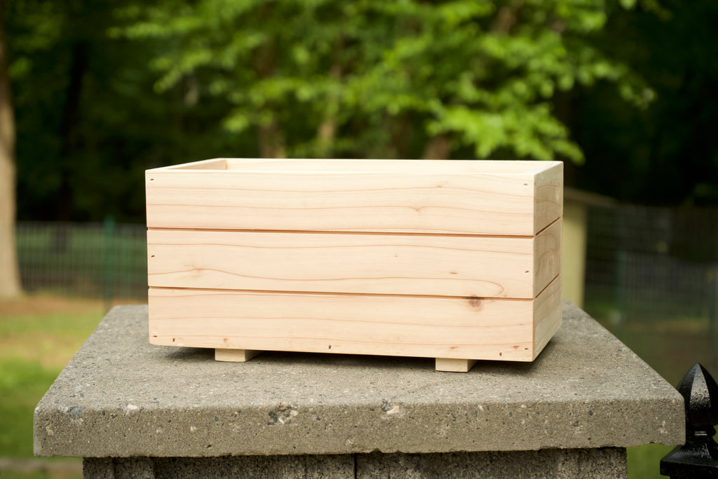 Small Cedar Planter Box image 6