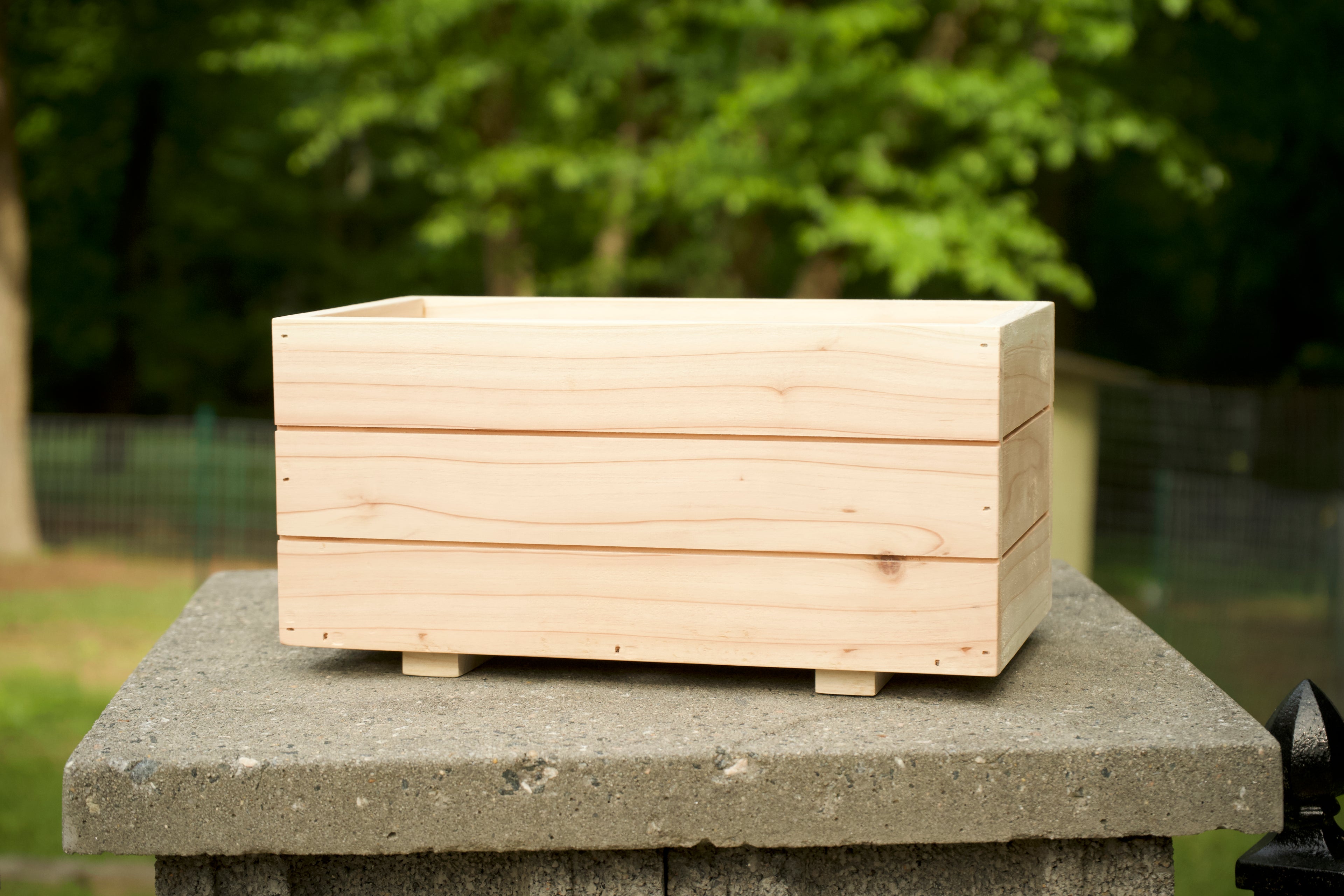 Small Cedar Planter Box image 6