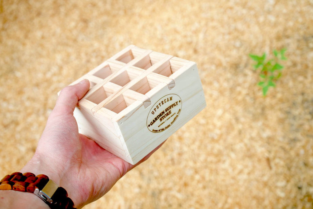 MICRO 9-Cell Cedar Seedling Tray image 2