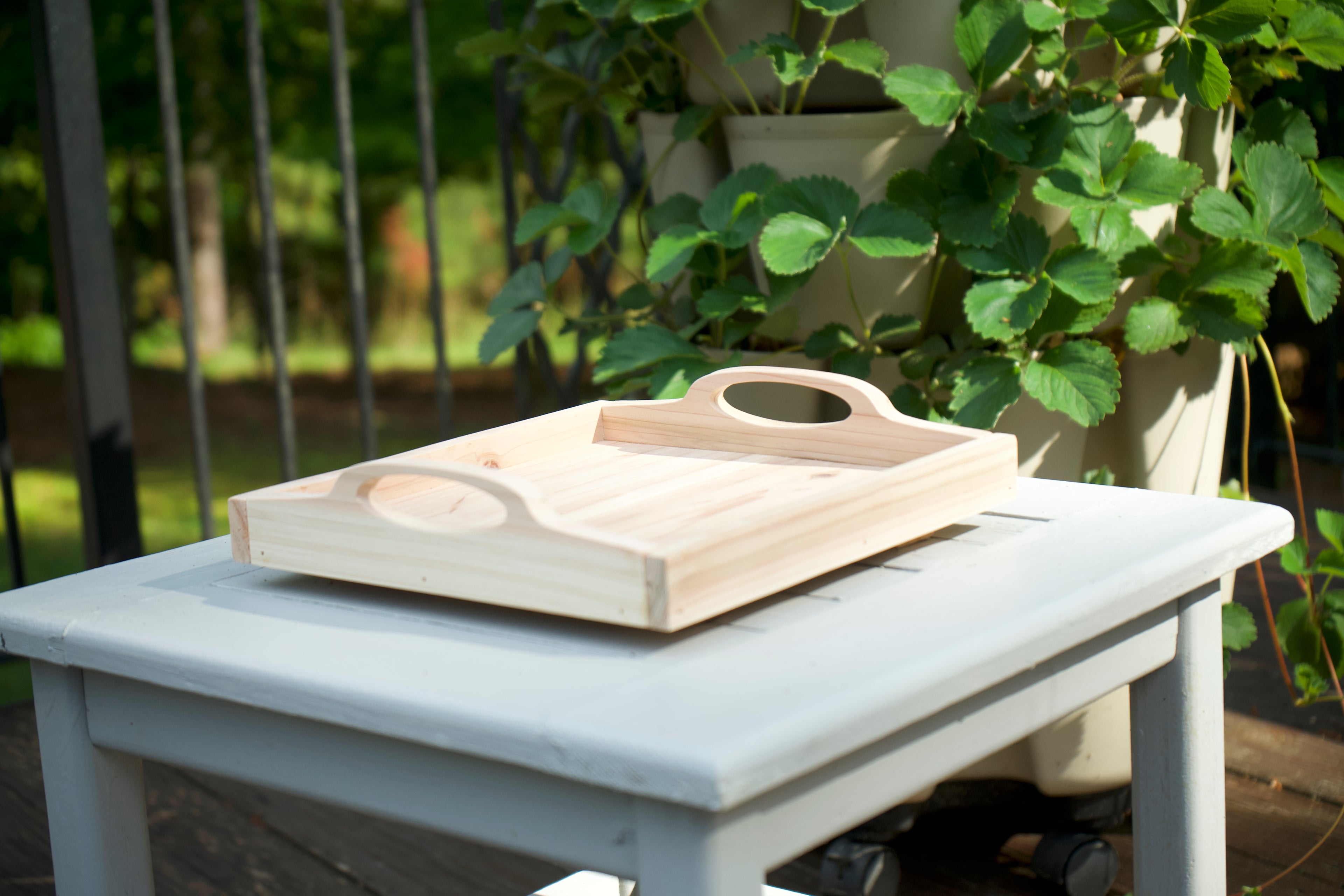 Cedar Multipurpose Tray image 1