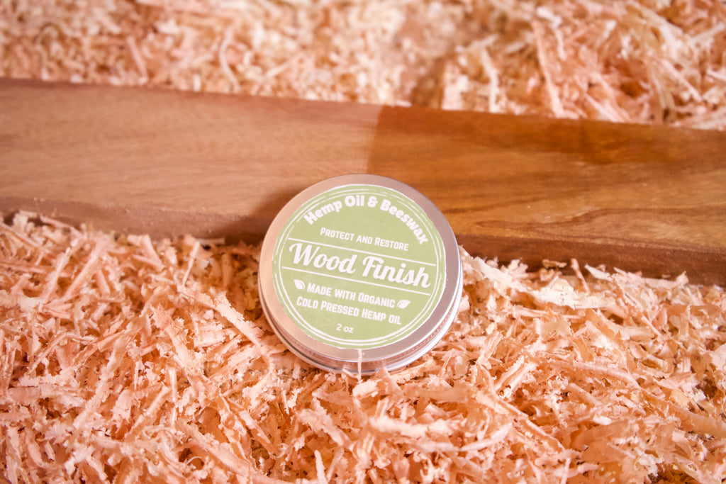 Hemp oil and Beeswax Wood Finish image 3